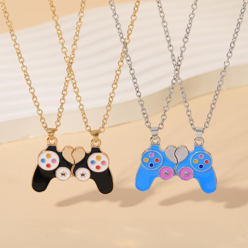 Magnetic Couple Matching Necklaces - Kalung Kontroler Game Magnetik untuk Pasangan