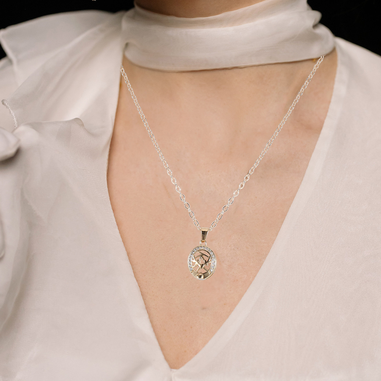 Magnetic Couple Matching Necklaces - 1 Pasang Set Kalung Matahari dan