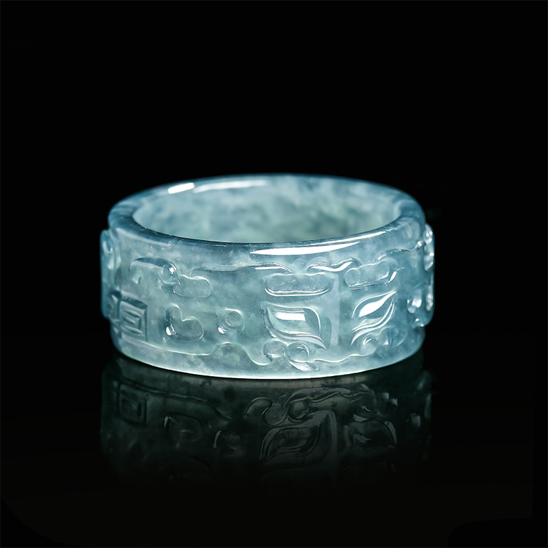 Rings - Cincin Taotie Giok Myanmar Aksesori Mode