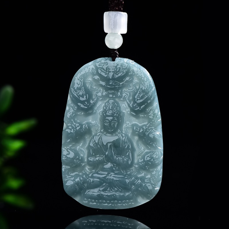 Necklaces - Kalung Liontin Guanyin Sembilan Naga Air