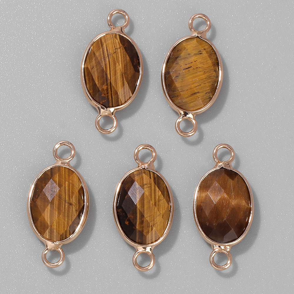 3 buah liontin batu alami segi - Crystal Pendant Necklace Natural Stone ulasan dan harga