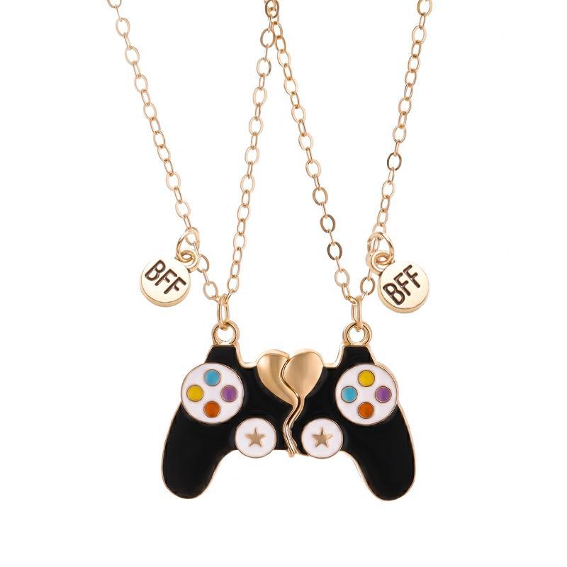 2 Buah Kalung Liontin Pasangan - Magnetic Couple Matching Necklaces ulasan dan harga