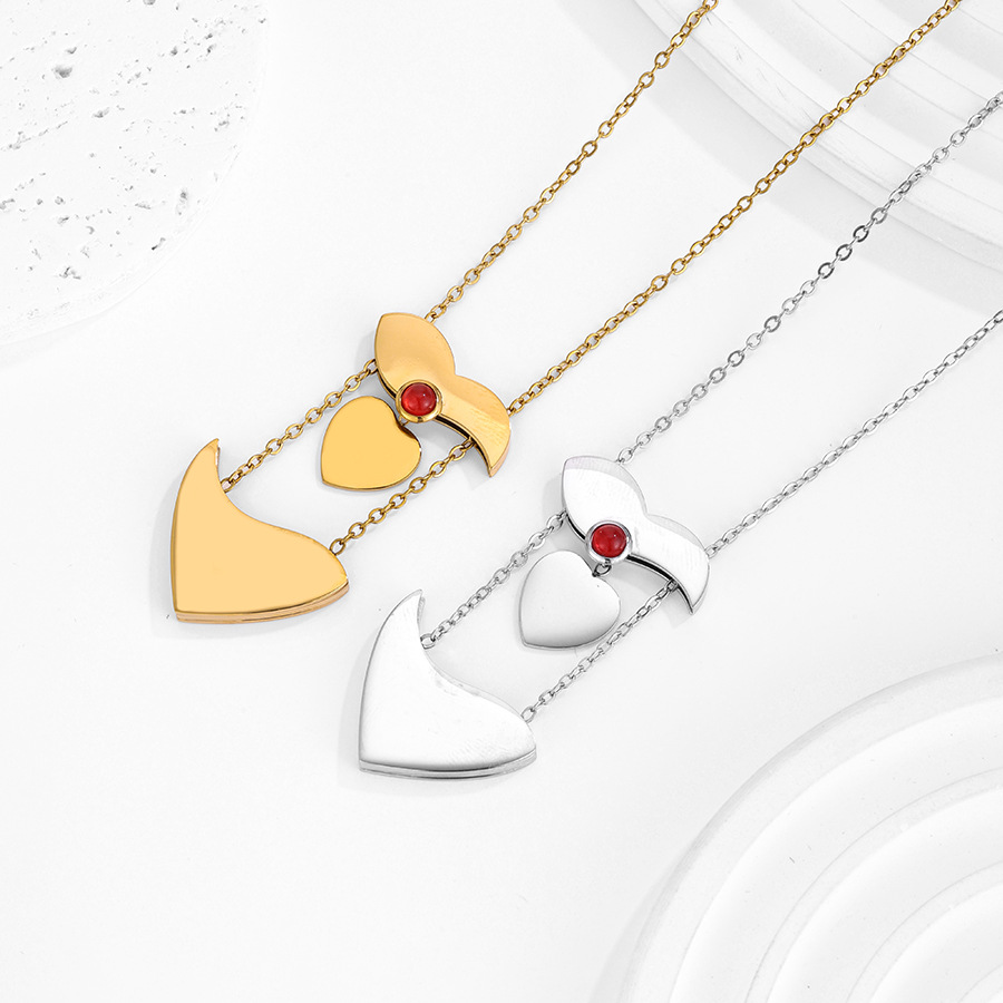 Letdiffery Kalung Liontin Ampl - Heart Locket Necklace Photo ulasan dan harga