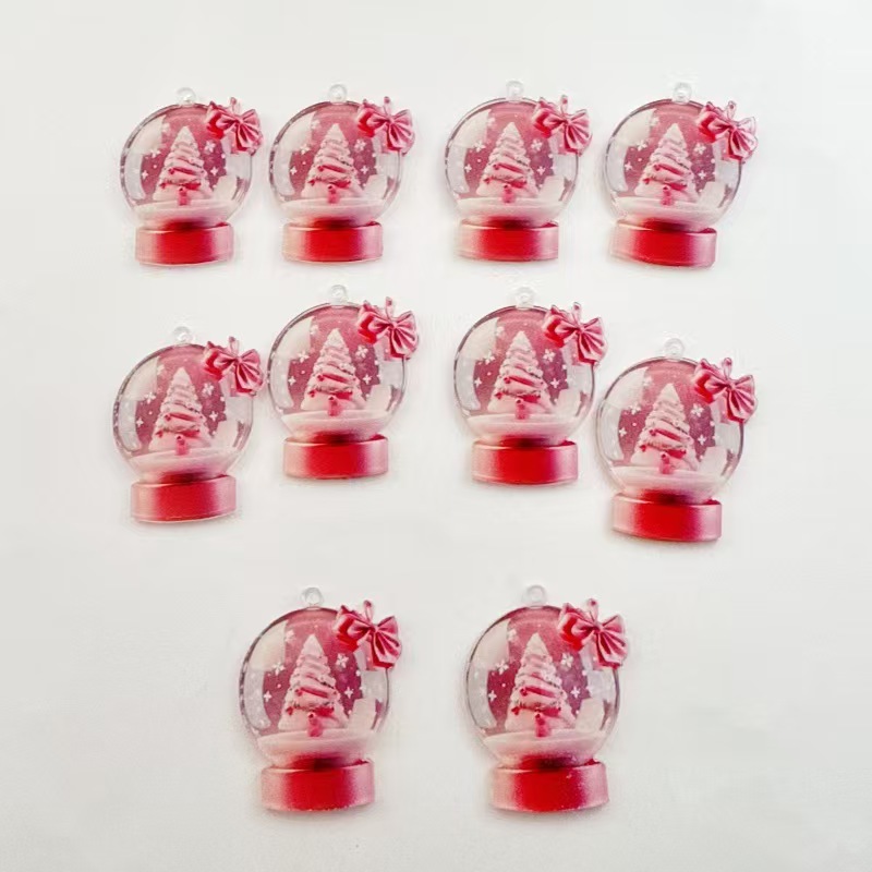10 buah anting pohon kue bola  - Earrings ulasan dan harga
