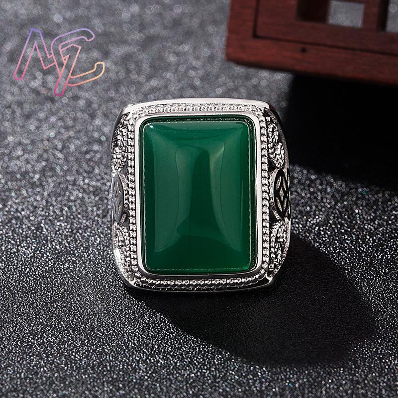 Cincin Giok Alami Hijau Perhia - Rings ulasan dan harga