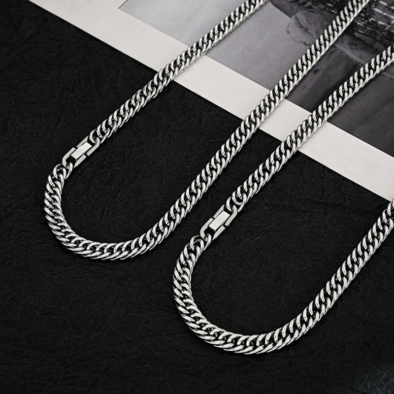 Kalung rantai Kuba Pria Wanita - Cuban Link Chain 12Mm ulasan dan harga
