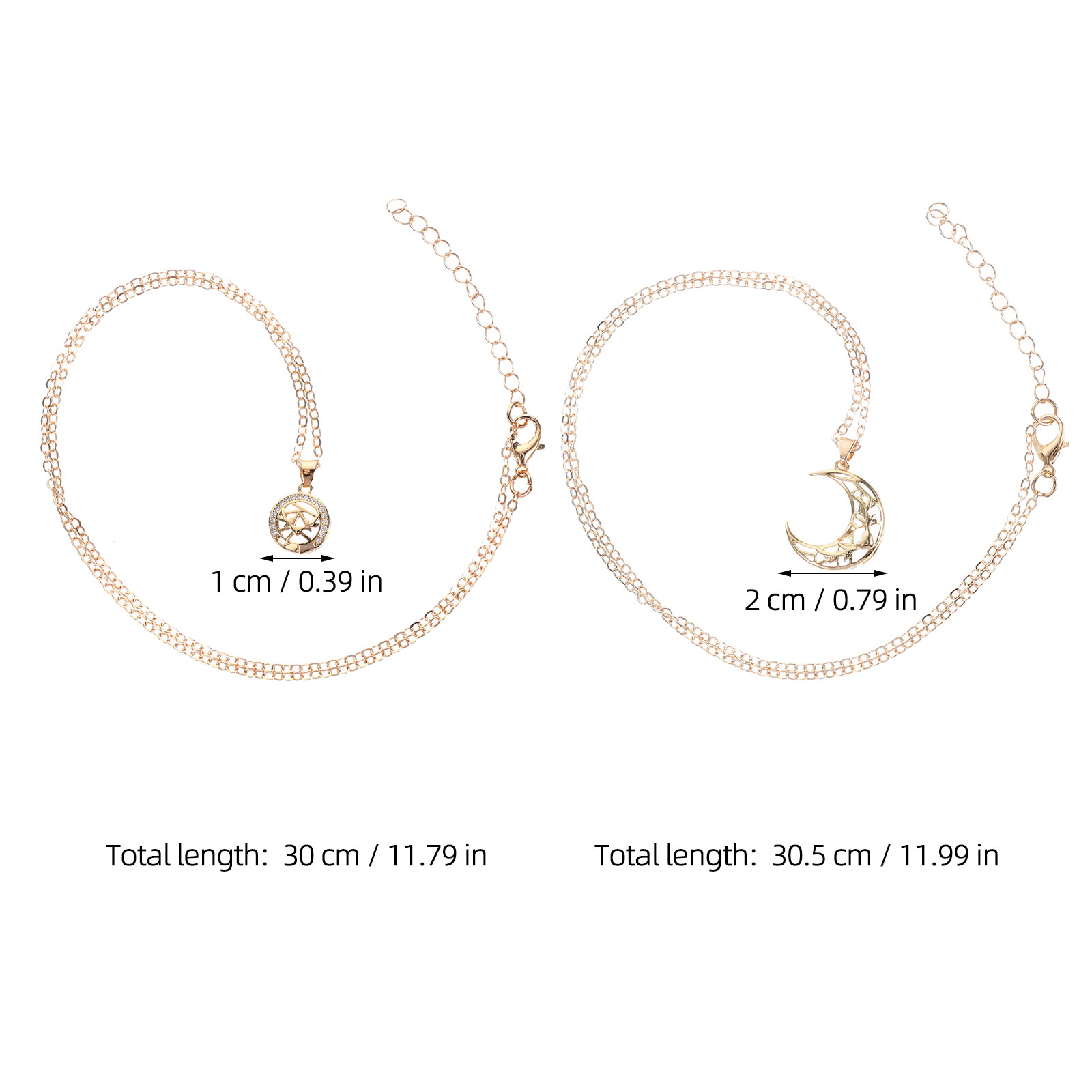 1 Pasang Set Kalung Matahari d - Magnetic Couple Matching Necklaces ulasan dan harga