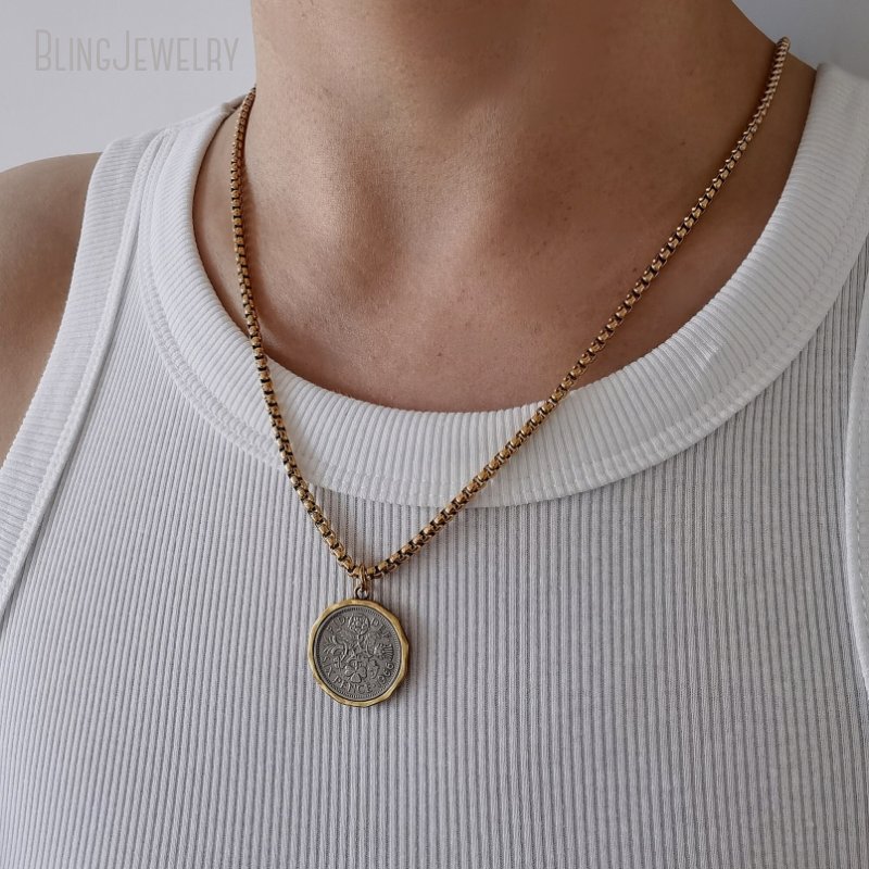 10 Buah Perhiasan Rantai Kotak - Cross Pendant Necklace Gold ulasan dan harga