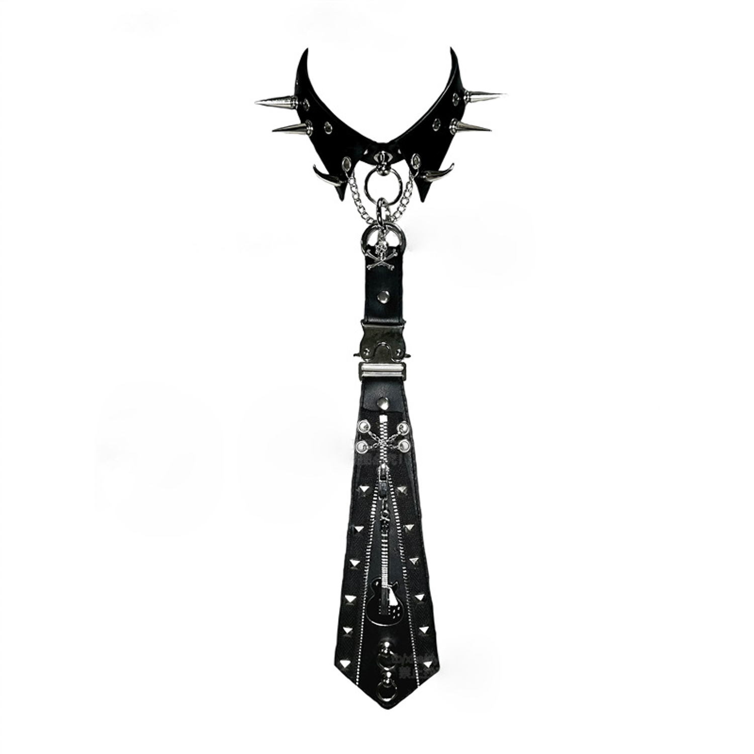 Kalung Choker Berduri Gaya Got - Goth Punk Spike Choker ulasan dan harga