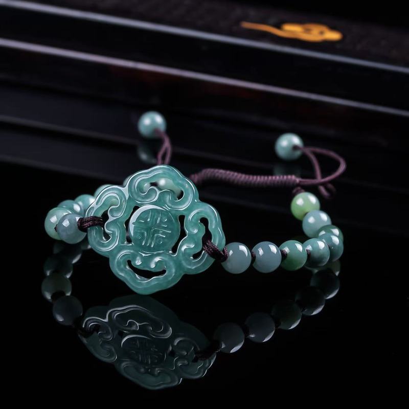 Gelang Giok Alami Kelas A Desa - Bracelets ulasan dan harga