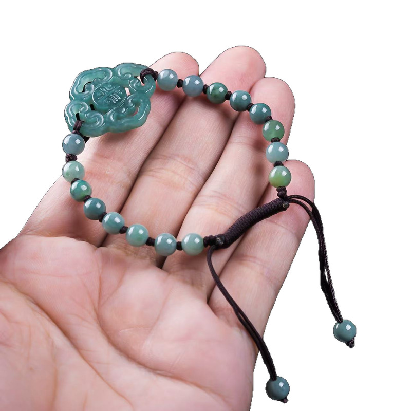Gelang Giok Alami Kelas A Desa - Bracelets ulasan dan harga