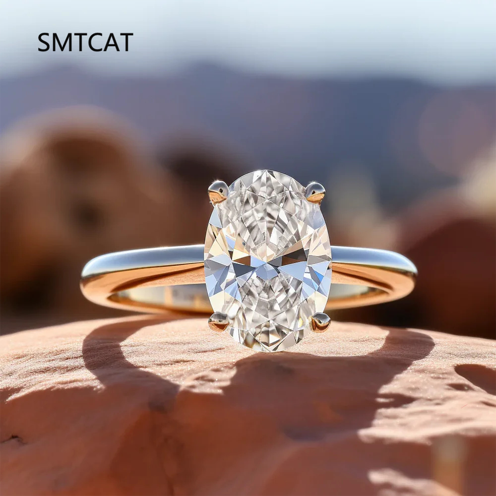 Cincin Pertunangan Moissanite  - Moissanite Engagement Ring 1 Carat ulasan dan harga