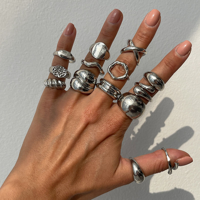 Cincin Logam Antik Mode untuk  - Vintage Punk Knuckle Rings Set ulasan dan harga