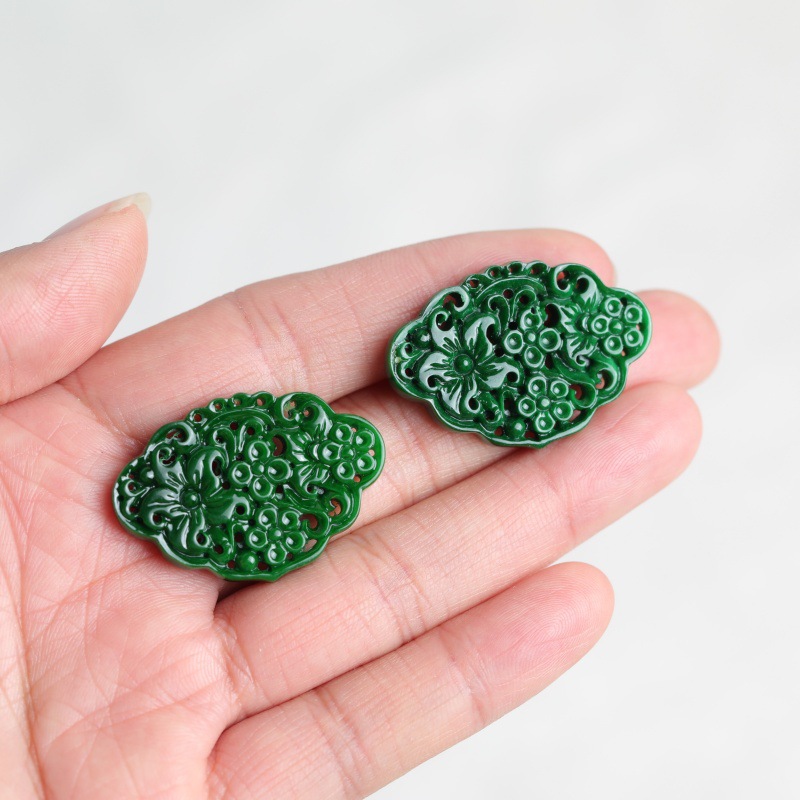2 Buah Aksesori Ukiran Berongg - Earrings ulasan dan harga