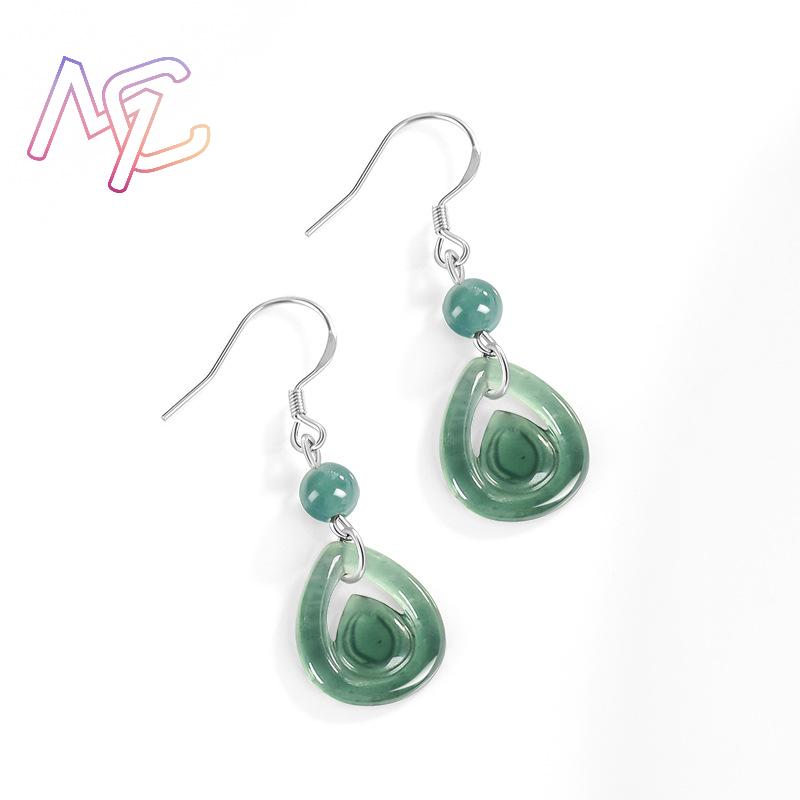 Anting-anting berbentuk tetesa - Earrings ulasan dan harga