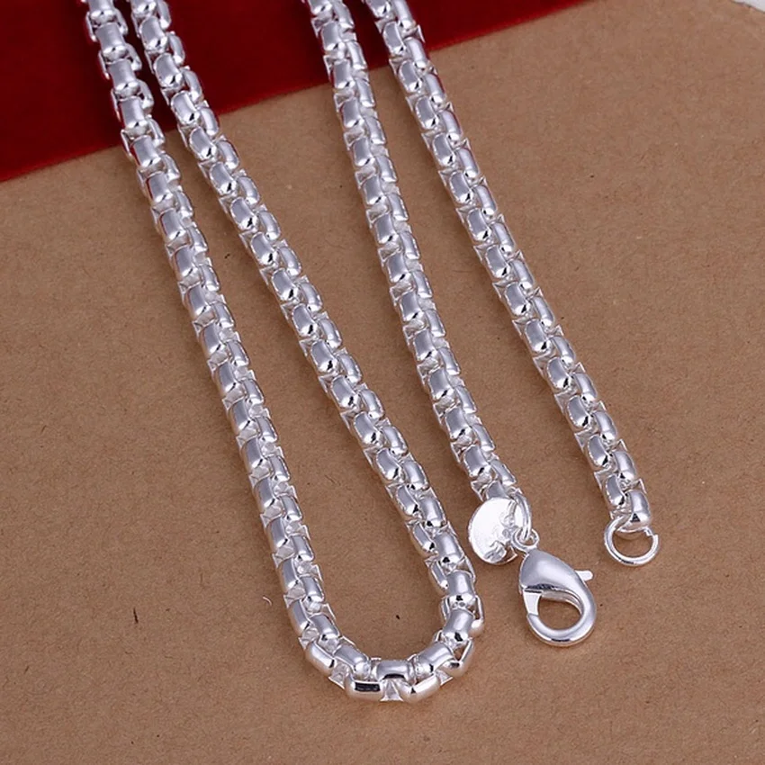 Kalung Perak Sterling 925 45-6 - 925 Sterling Silver Chain Necklace Men ulasan dan harga