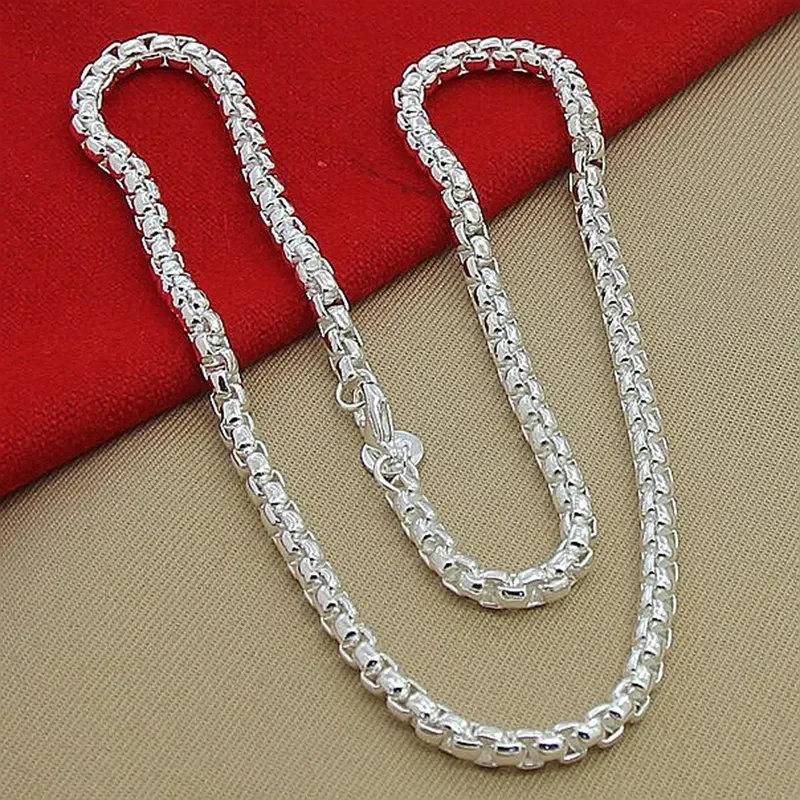 Kalung Perak Sterling 925 45-6 - 925 Sterling Silver Chain Necklace Men ulasan dan harga