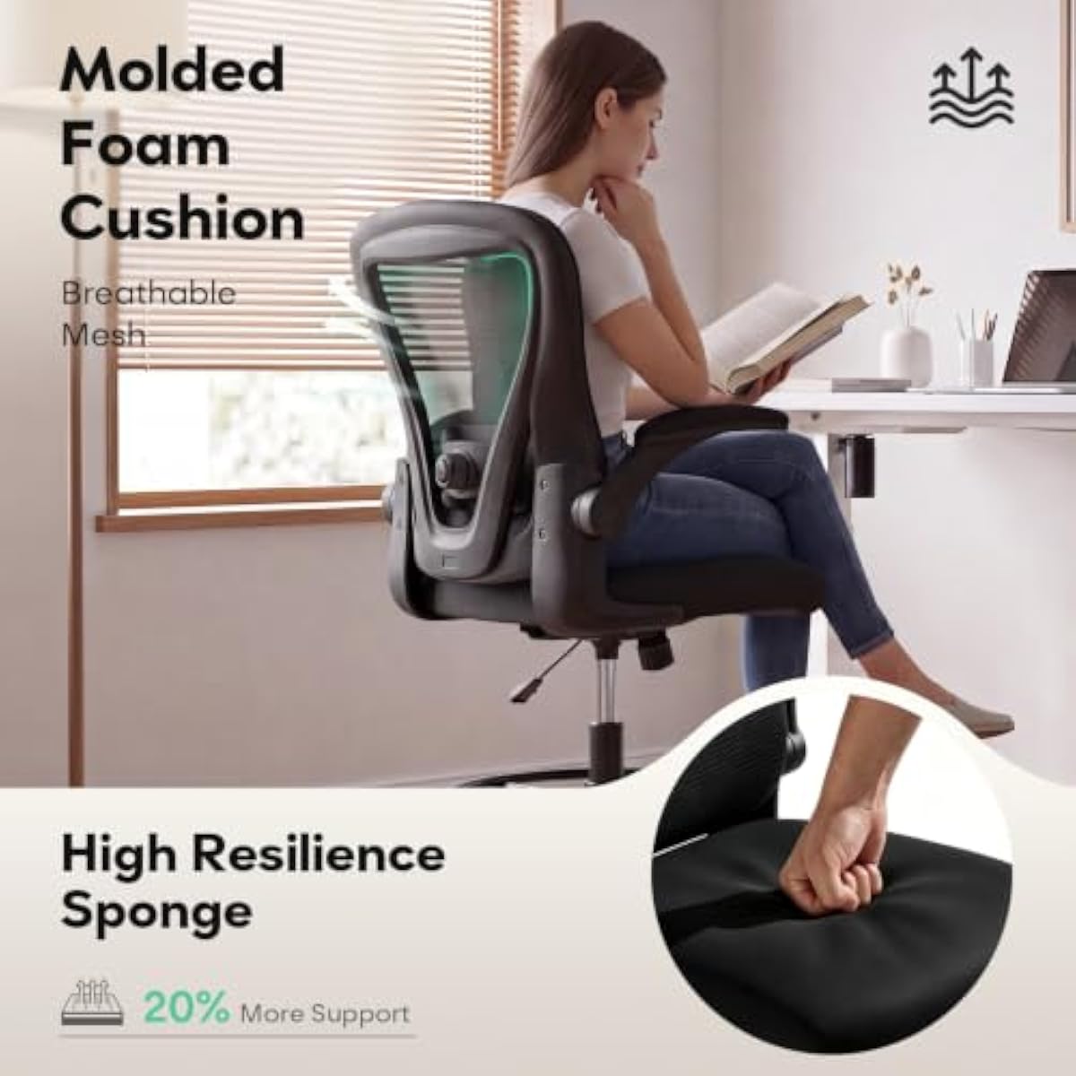 Kursi Kerja Ergonomis Tinggi d - Rings ulasan dan harga