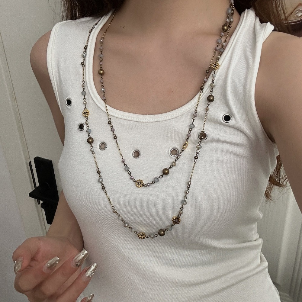 Kalung Rantai Ganda Retro Wani - Anime Pendant Necklace ulasan dan harga