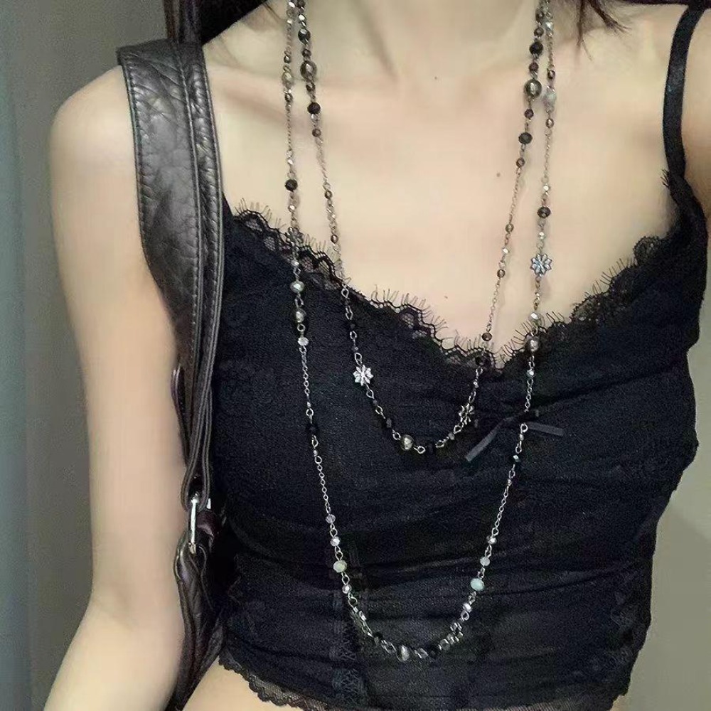 Kalung Rantai Ganda Retro Wani - Anime Pendant Necklace ulasan dan harga