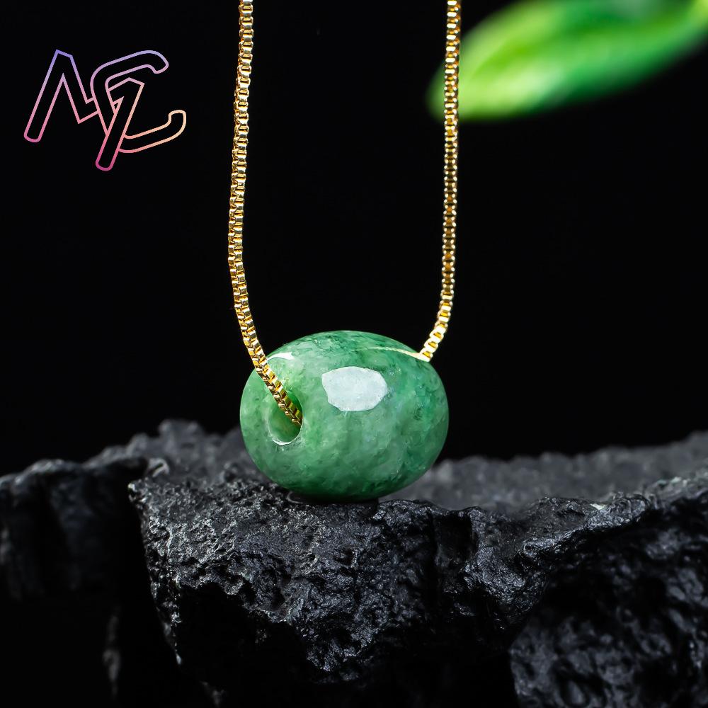 Liontin Manik Giok Asli Alami  - Necklaces ulasan dan harga