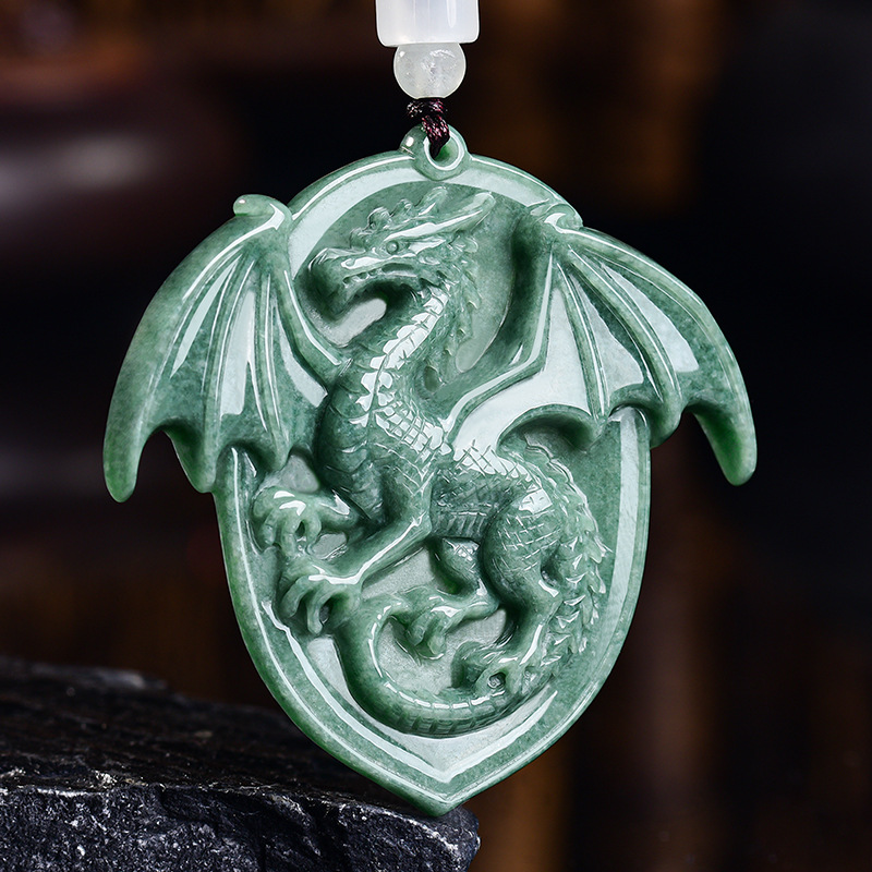 Kalung Liontin Naga Giok Burma - Necklaces ulasan dan harga