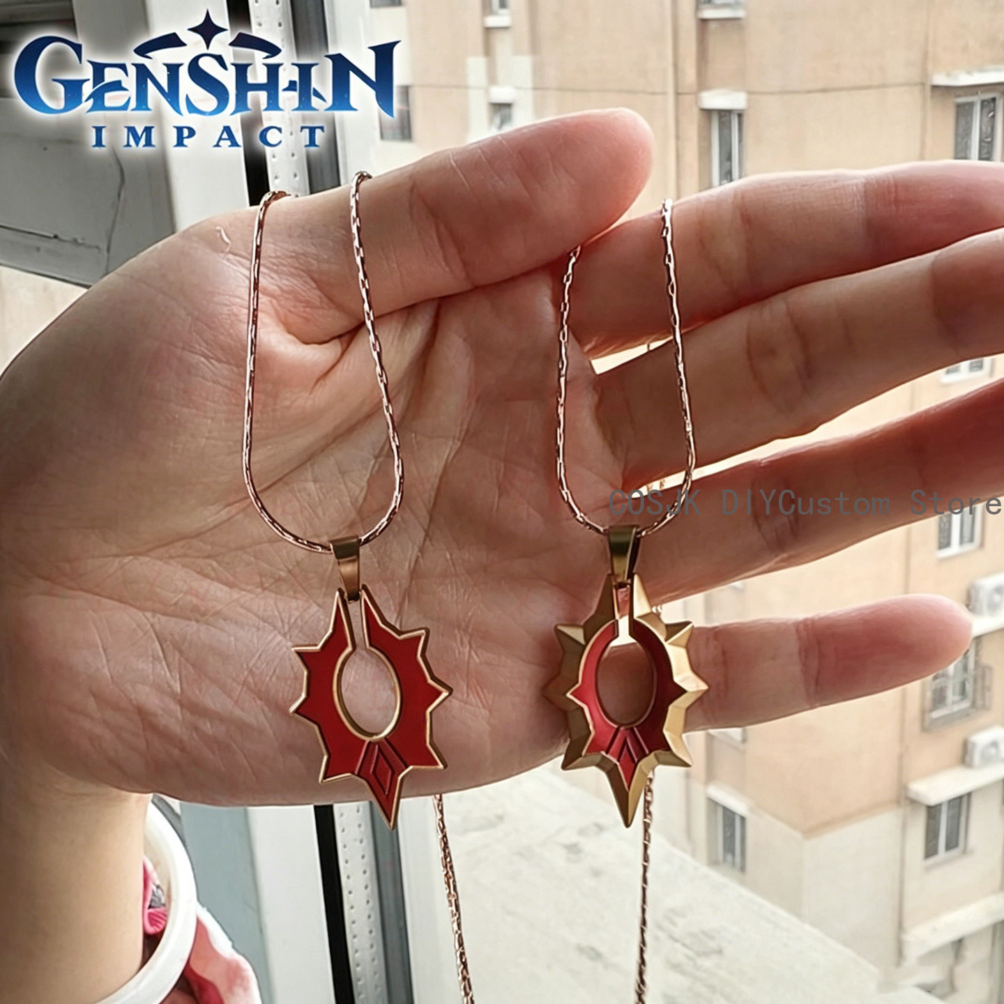 Kalung Choker Karakter Mavuika - Anime Pendant Necklace ulasan dan harga