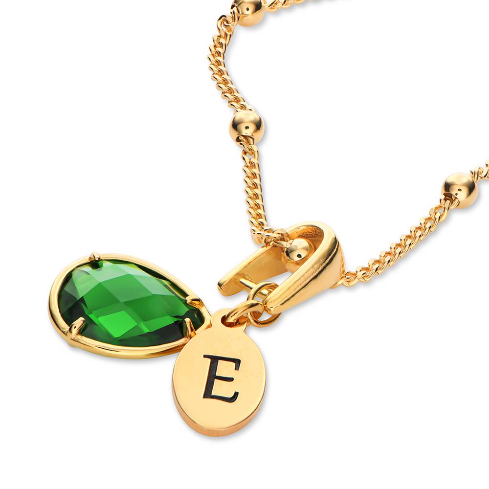 Liontin nama kustom kustom ini - Initial Letter Necklace 18K Gold ulasan dan harga