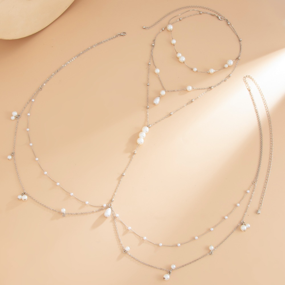 Kalung Mutiara Imitasi Multi L - Body Jewelry ulasan dan harga