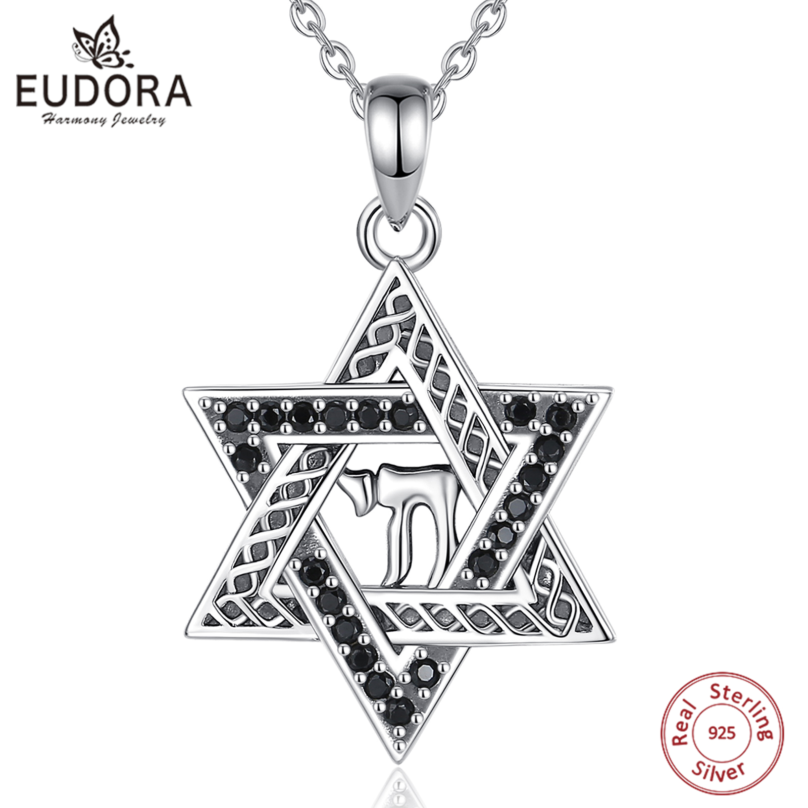 Eudora 925 perak murni Bintang - 925 Sterling Silver Chain Necklace Men ulasan dan harga