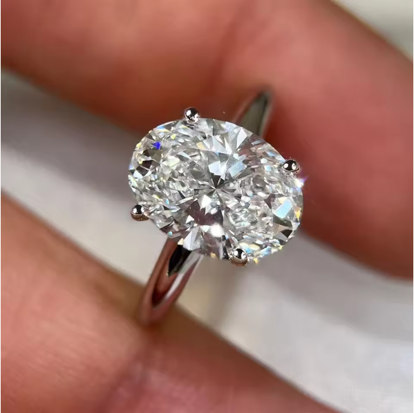 Cincin Pertunangan Moissanite  - Moissanite Engagement Ring 1 Carat ulasan dan harga